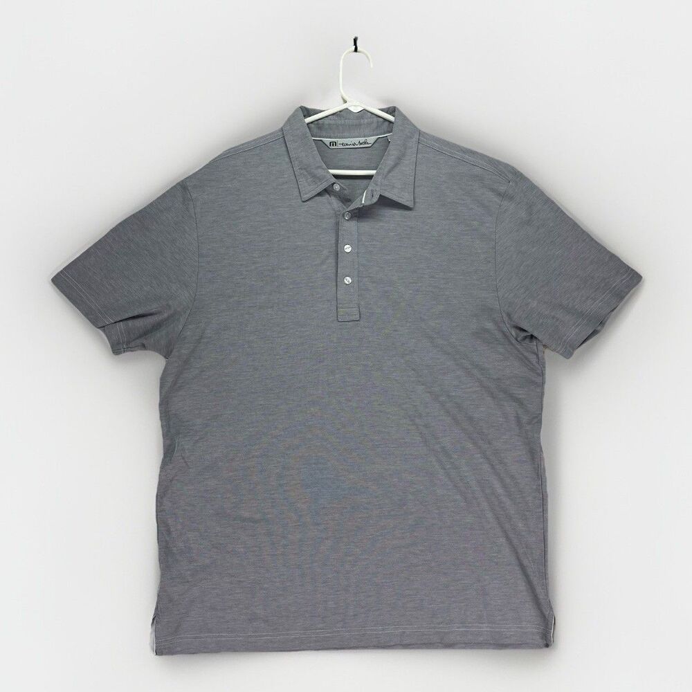 Extra Large Travis Mathew Mens Polo Shirt Short Sleeve Golf Casual Performance